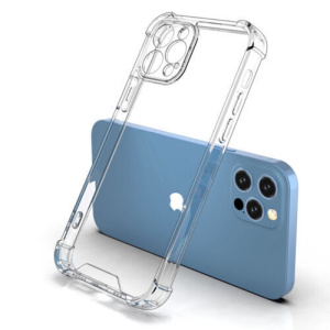 For iPhone 14 pro max Clear Shockproof Back cover TPU Clear case +Camera protection - Image 4