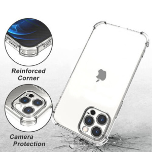For iPhone 14 pro max Clear Shockproof Back cover TPU Clear case +Camera protection - Image 3