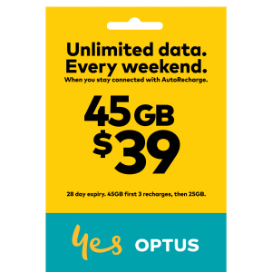 Optus $39 Prepaid Starter sim (45GB / 28 Days) - Image 3